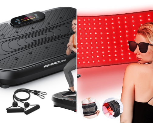 Fitness and Health Equipment cover photo collage