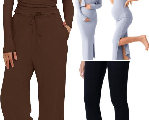 Pregnancy and Postpartum Staples cover photo collage