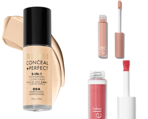 Makeup under $15 cover photo collage