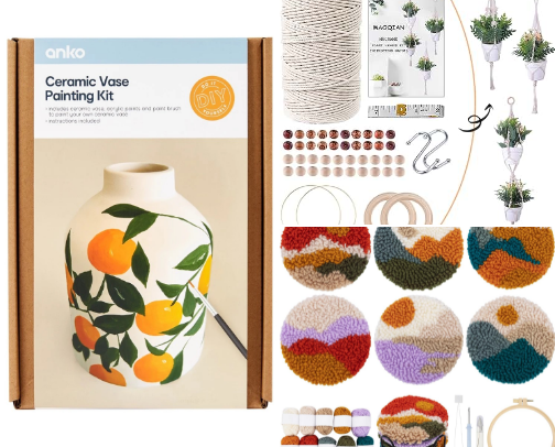 ✨ Aesthetic DIY Kits Every Creative Girl Needs to Try cover photo collage