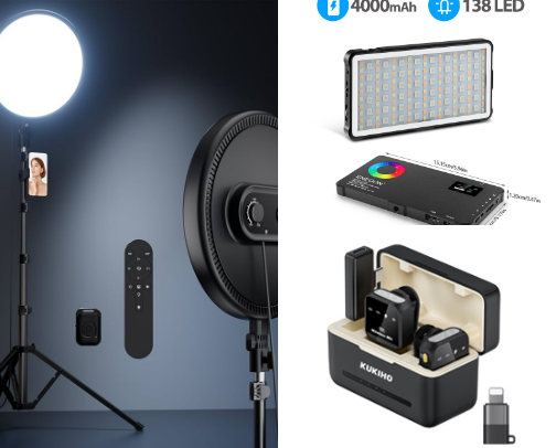 Content Creator Must Haves!! cover photo collage