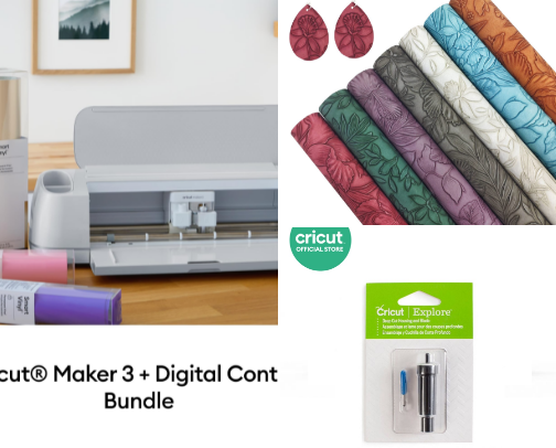 My Cricut Craft Supply Wishlist cover photo collage