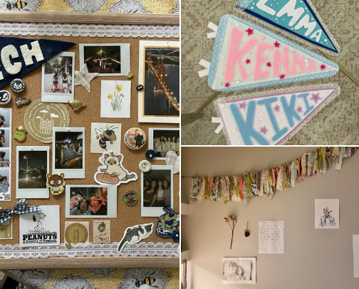 The Sweet Life of College - DIY Dorm Decor cover photo collage