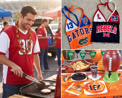 Time to Tailgate!! cover photo collage
