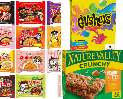 my pantry selections cover photo collage