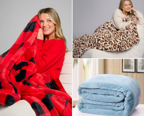 Blankets cover photo collage