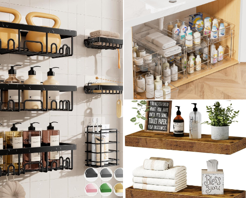 Amazon Best Seller Home Storage Items cover photo collage