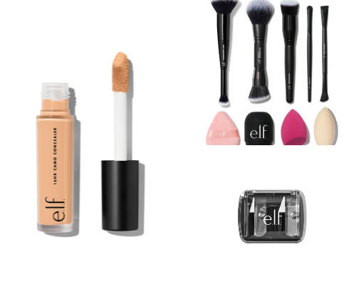 My favorite E.L.F products cover photo collage