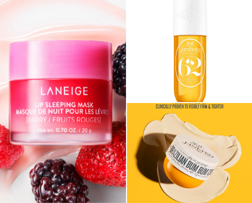 My favorite beauty recs cover photo collage