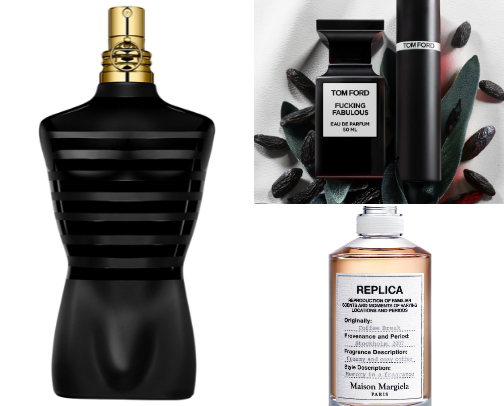 My favorite scents for the Holidays cover photo collage