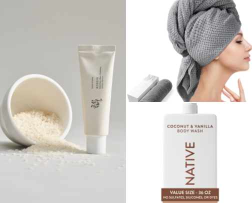 my hygiene, skincare, and makeup essentials to get ready for the day cover photo collage
