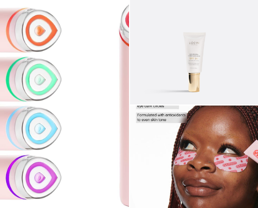 Skin care and Beauty Recs cover photo collage
