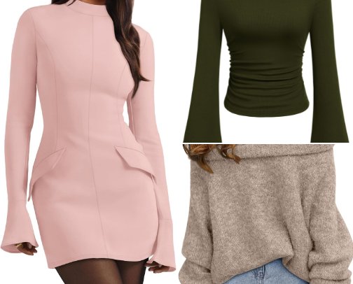 winter outfits cover photo collage
