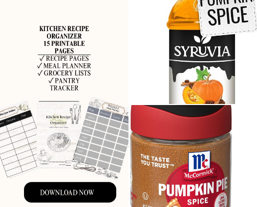 🎃 30 Pumpkin Spice Kitchen Essentials cover photo collage