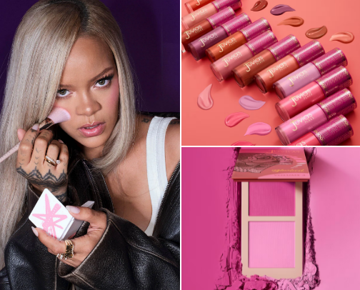 Never too much Blush🩷🧡❤️ cover photo collage