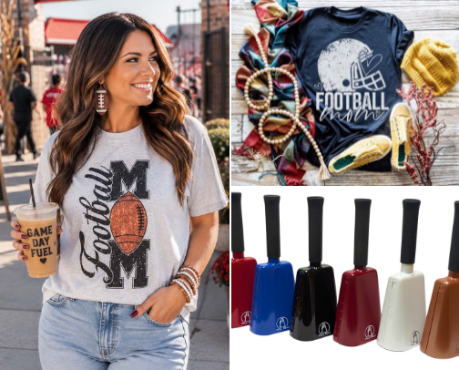 Football mom cover photo collage