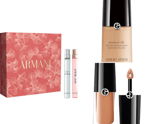 Armani cover photo collage