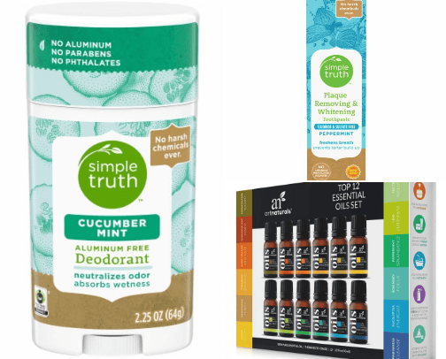 Wellness products cover photo collage