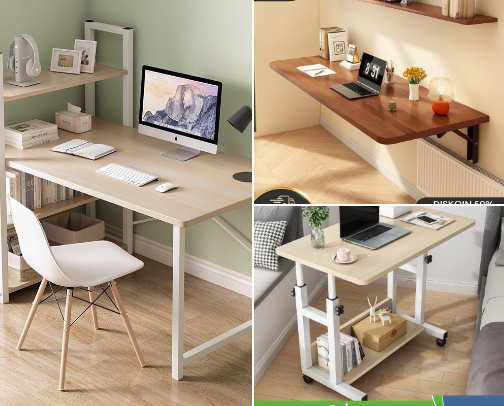 Smart & Stylish Workspace Must-Haves 🖥 cover photo collage