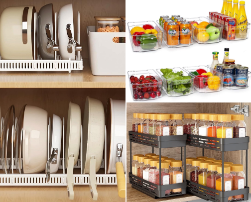 Kitchen Organization cover photo collage