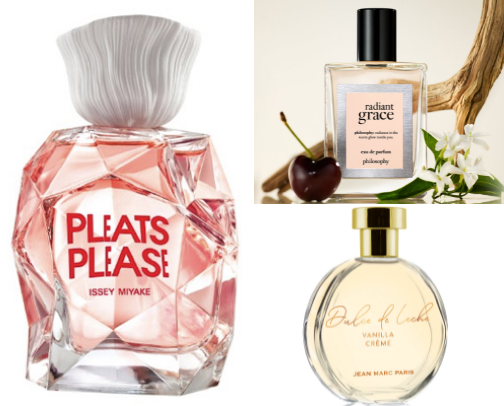 Affordable perfumes cover photo collage