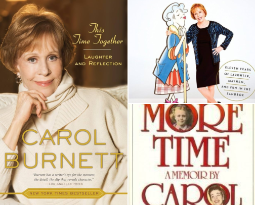 This Time Together: Laughter and Reflection and Kindred Comedy Memoirs cover photo collage