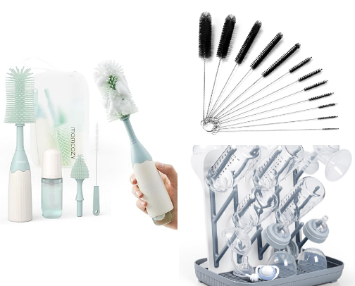 15 Best Baby Bottle Cleaning Essentials for Busy Parents cover photo collage