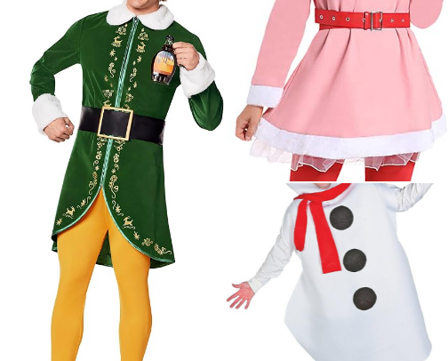 Holiday Costumes for the office, school, party, church, etc.! So many fun ones to see! You won't believe it! cover photo collage