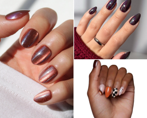 ✨Nailed the Look: Fall 2025 Press-On Trends💅🏽 cover photo collage