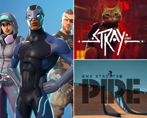 fun and adventorous xbox games cover photo collage
