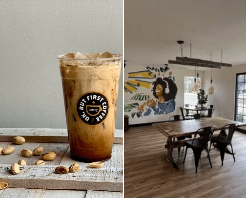 Morris County NJ coffee shops cover photo collage