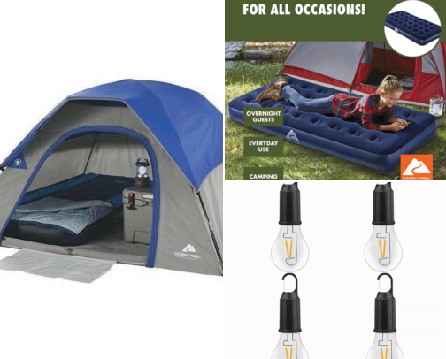 Camping 🏕️ cover photo collage