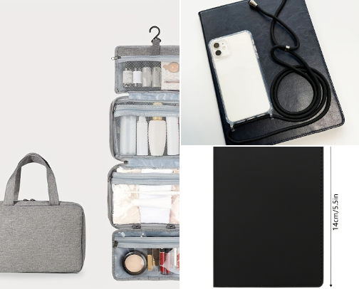travel essential finds🗺️🧳 cover photo collage