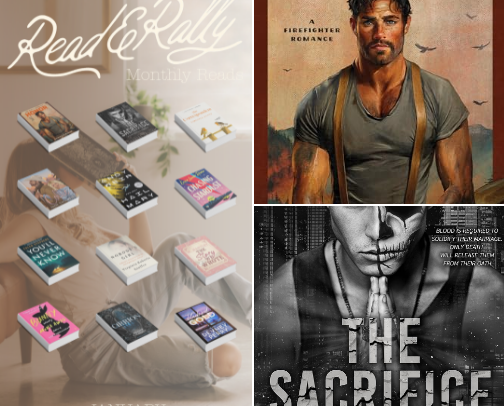 Books I Read in January 2026 (Romance, Fantasy, Thriller & Nonfiction) cover photo collage