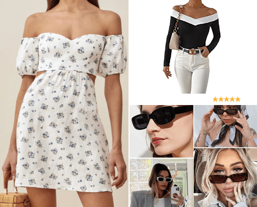 Fashion cover photo collage