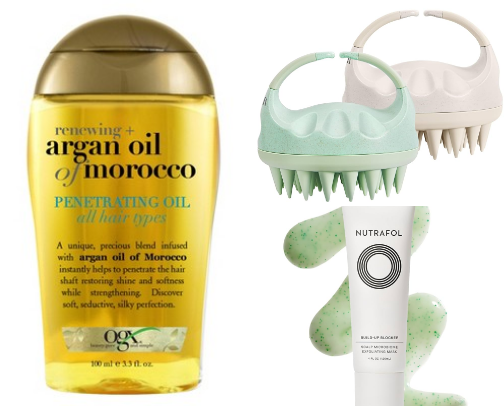 The BEST hair growth products ! my 2025 favs for dry , frizzy hair 🥰🎀💆🏼‍♀️ cover photo collage