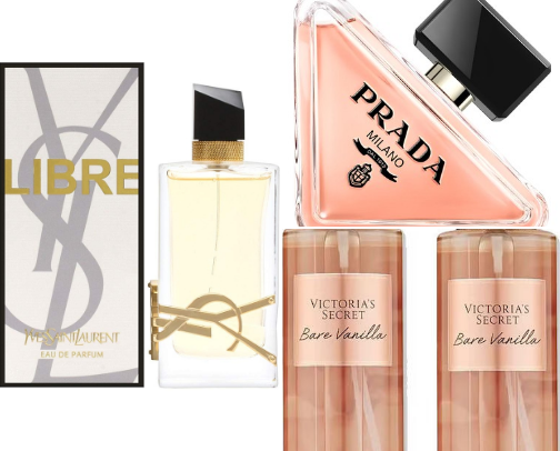 Perfumes cover photo collage