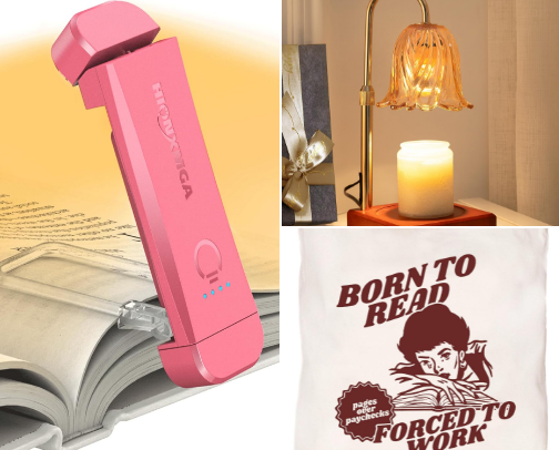 Bookish Gifts! cover photo collage