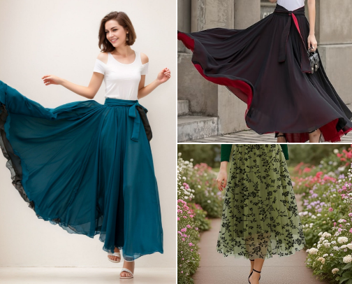 My Fab Skirt Collection.... for Every Goddess cover photo collage