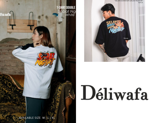 Kaos deliwafa cover photo collage