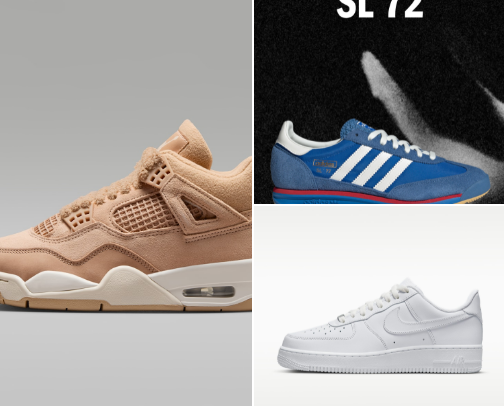 Great trainers for walking,  running and sports cover photo collage