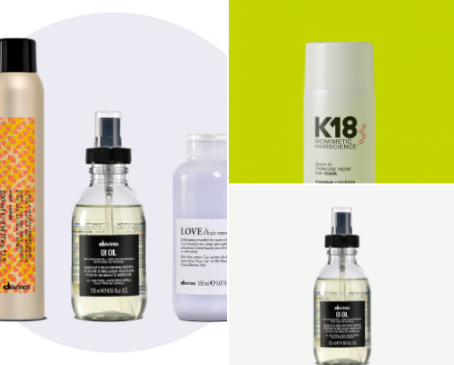 Hair products loved by hairstylists cover photo collage