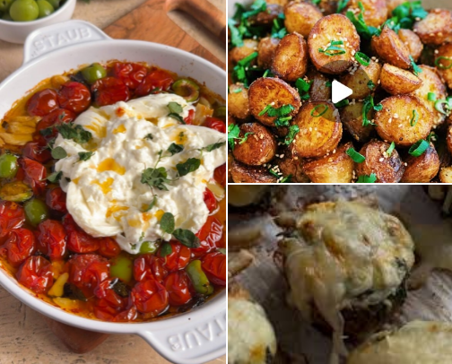 recipes i love to make when hosting! cover photo collage