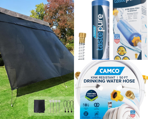 Best RV Products for Weekend Warriors cover photo collage