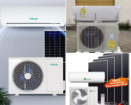 AIRCON SUPPLY, HYBRID TYPE AIRCONDITIONER(AC/DC) cover photo collage