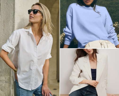 The clothes I reach for most days cover photo collage