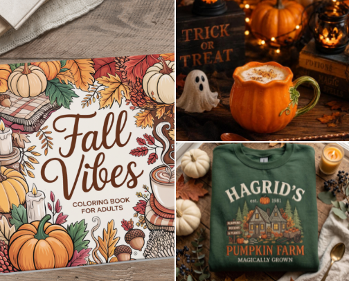 Cozy Fall Favorites: Autumn Essentials for a Cozy Season cover photo collage