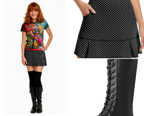 Whimsical to Goth: Cute Themed Outfits on a Budget cover photo collage