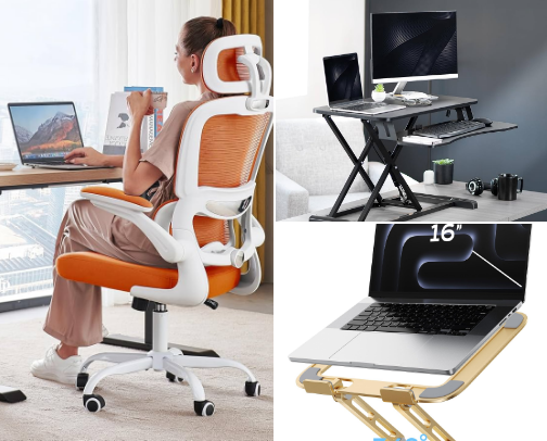 Work • Create • Unwind: My Home Must-Haves cover photo collage