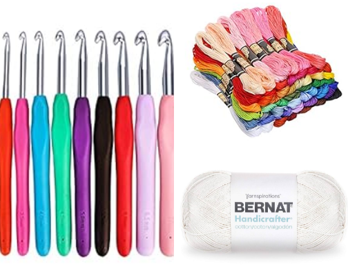 Everything yarn and crocheting! cover photo collage